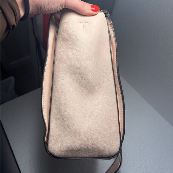 Tory Burch Soft Pink Large Robinson Crossbody Double Zip Satchel Bag - Picture 8 of 10